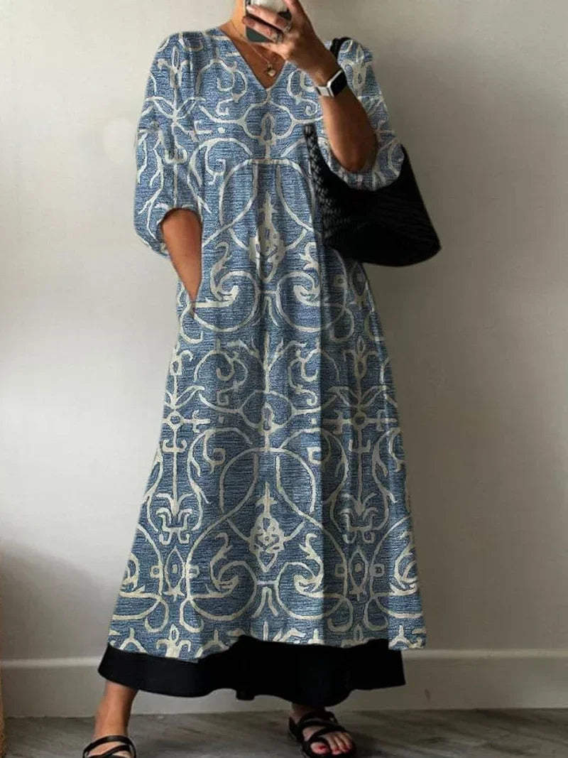 Robe Imprimée Élégante