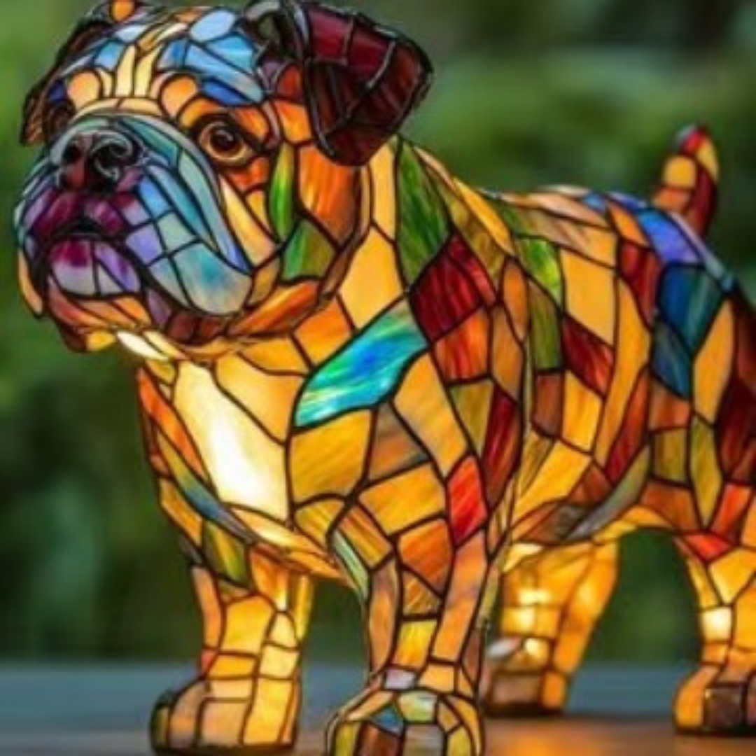 Thor | Lampe pour chiens Magisk en verre coloré