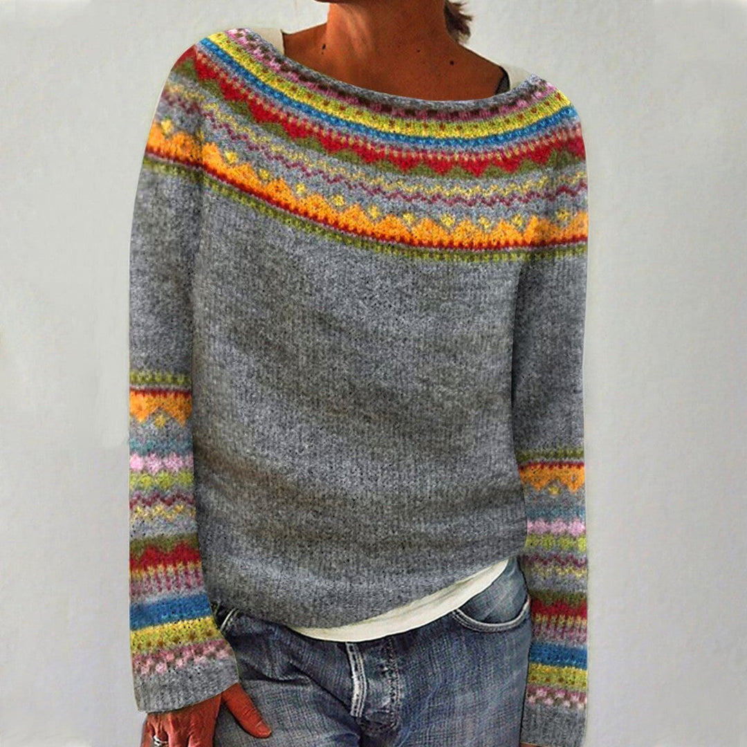 Emily™ - Pull Rétro Convivial
