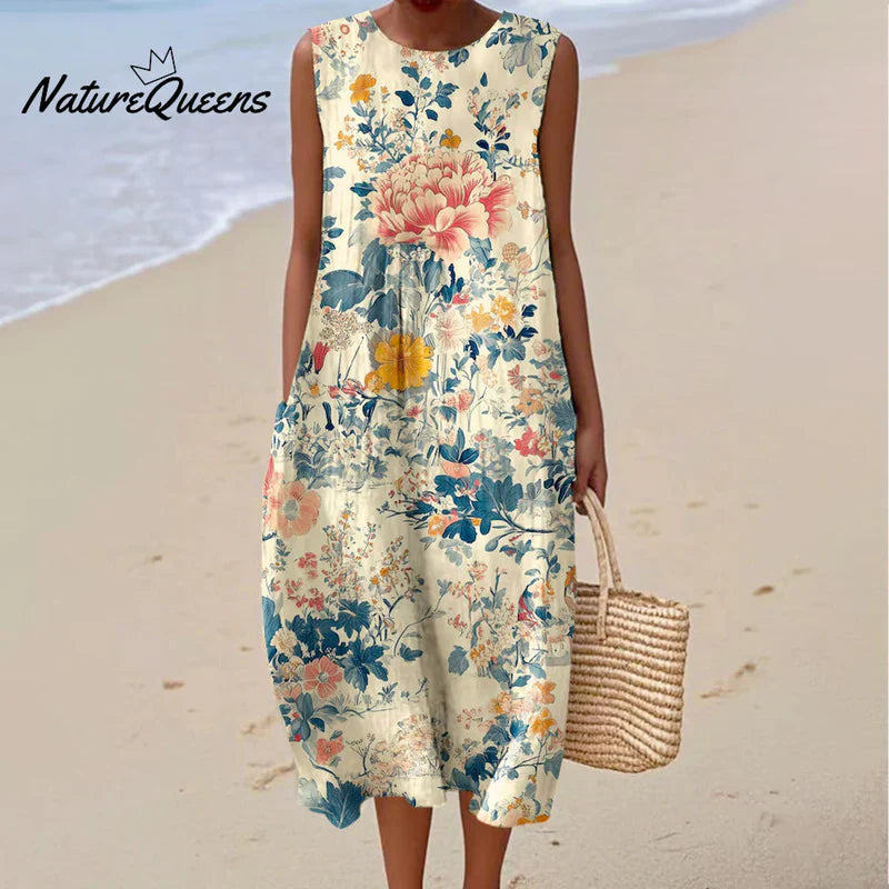 Sylvie | Robe de jardin vintage