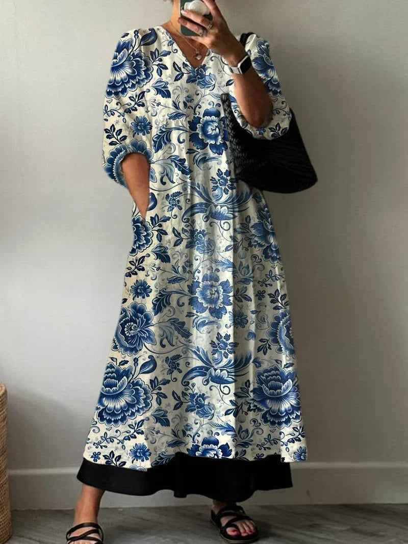 Robe Imprimée Élégante