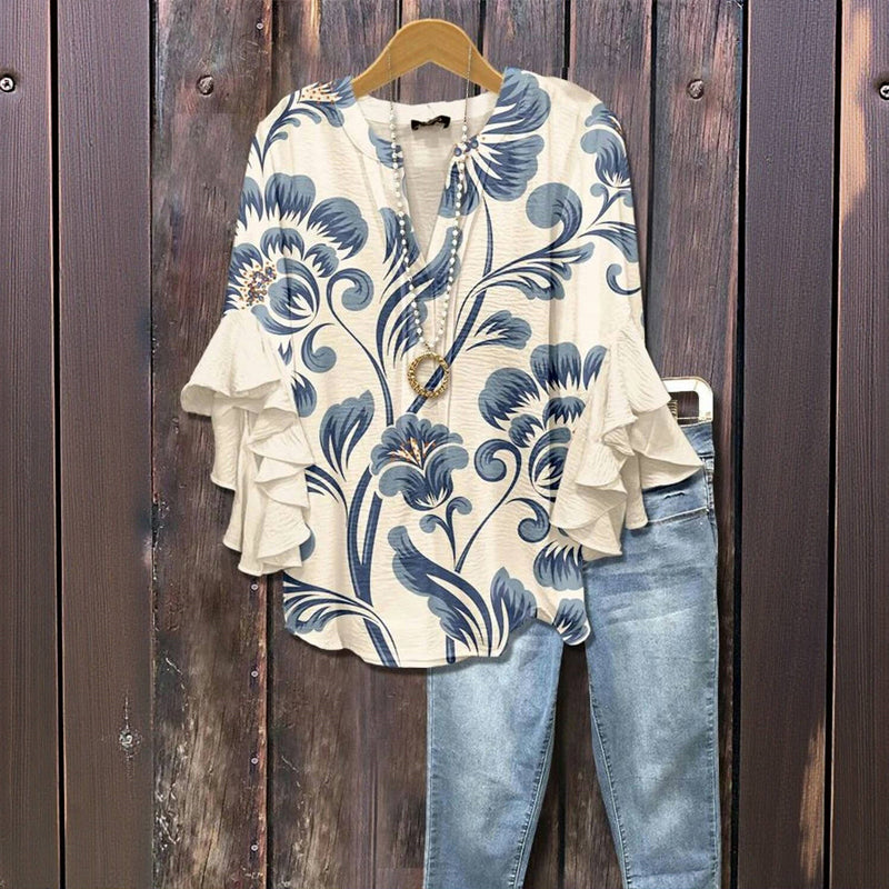 Pura™ | Blouse d'Élégance Gracieuse