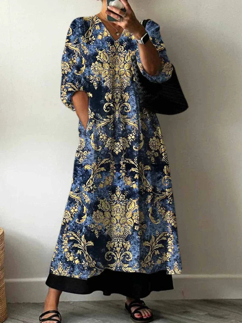 Robe Imprimée Élégante