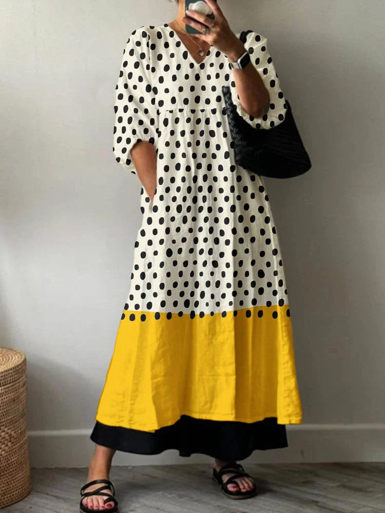 Robe Imprimée Élégante