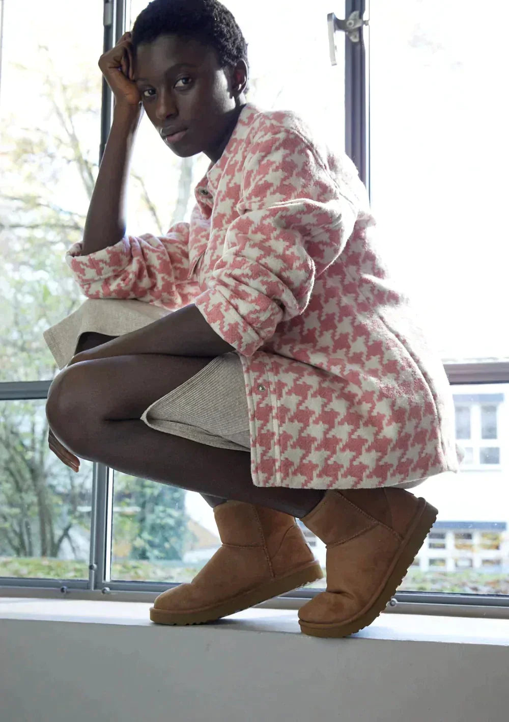 Bottes d’hiver pour femme | Chaussures courtes à semelle épaisse