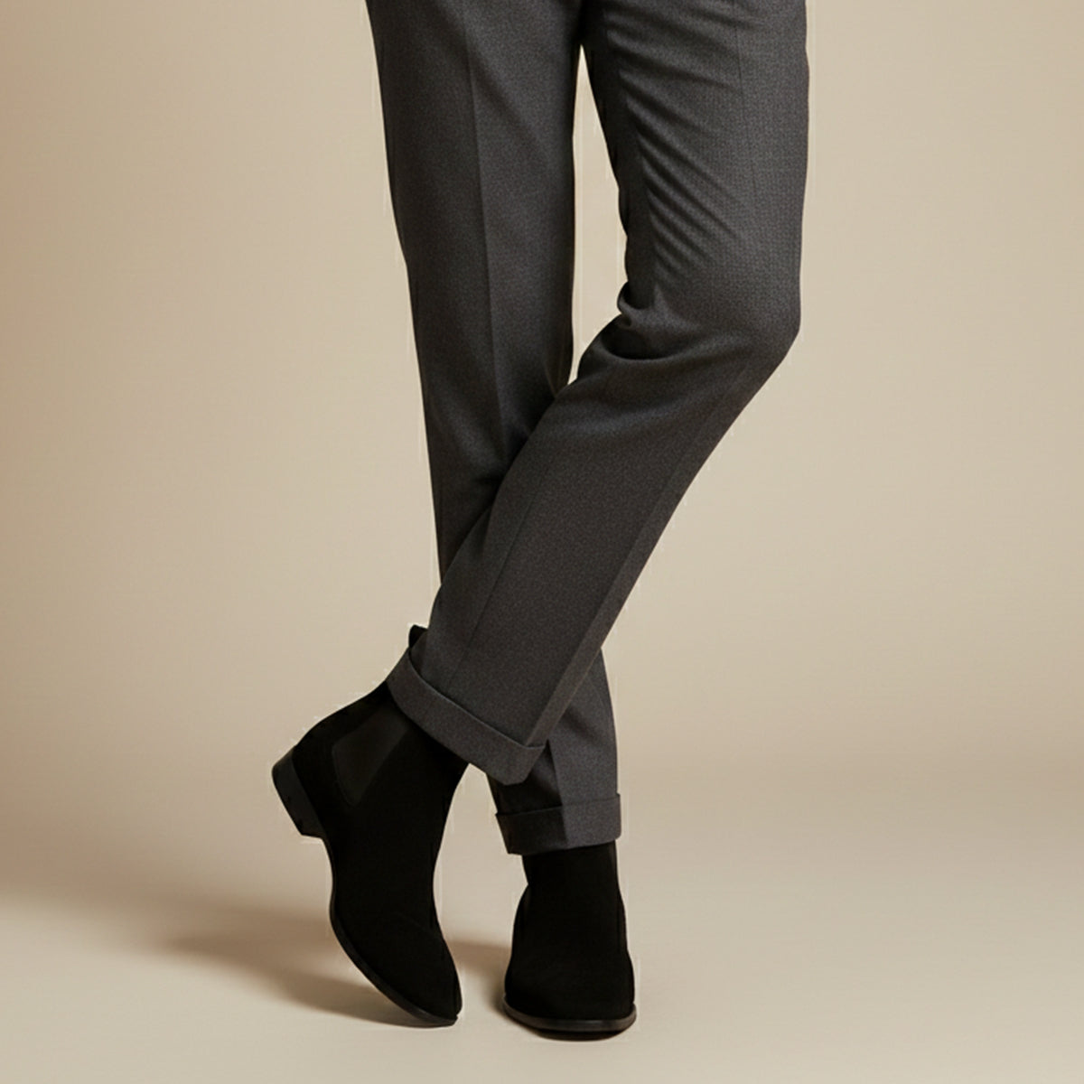 Bottines Chelsea homme à enfiler usage quotidien extérieur