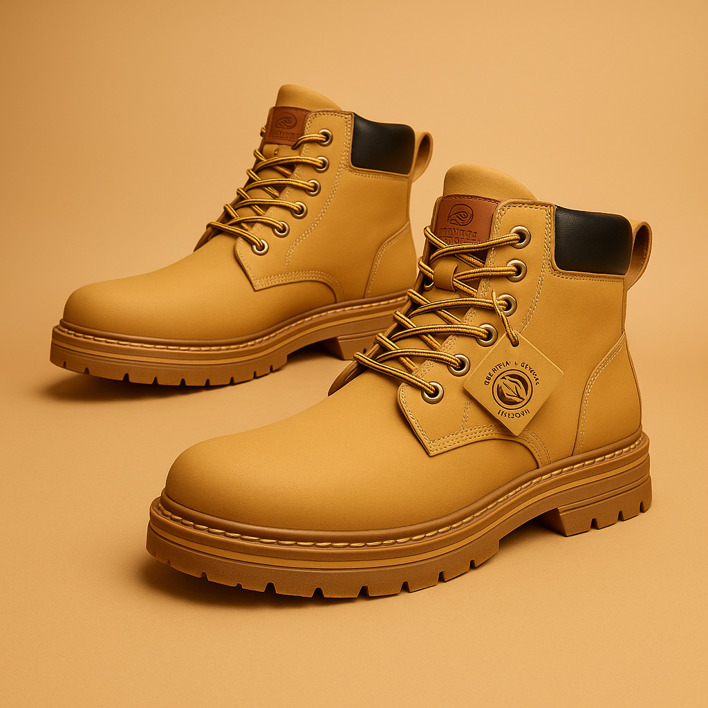 Chaussures pour hommes | Chaussures montantes avec semelle robuste