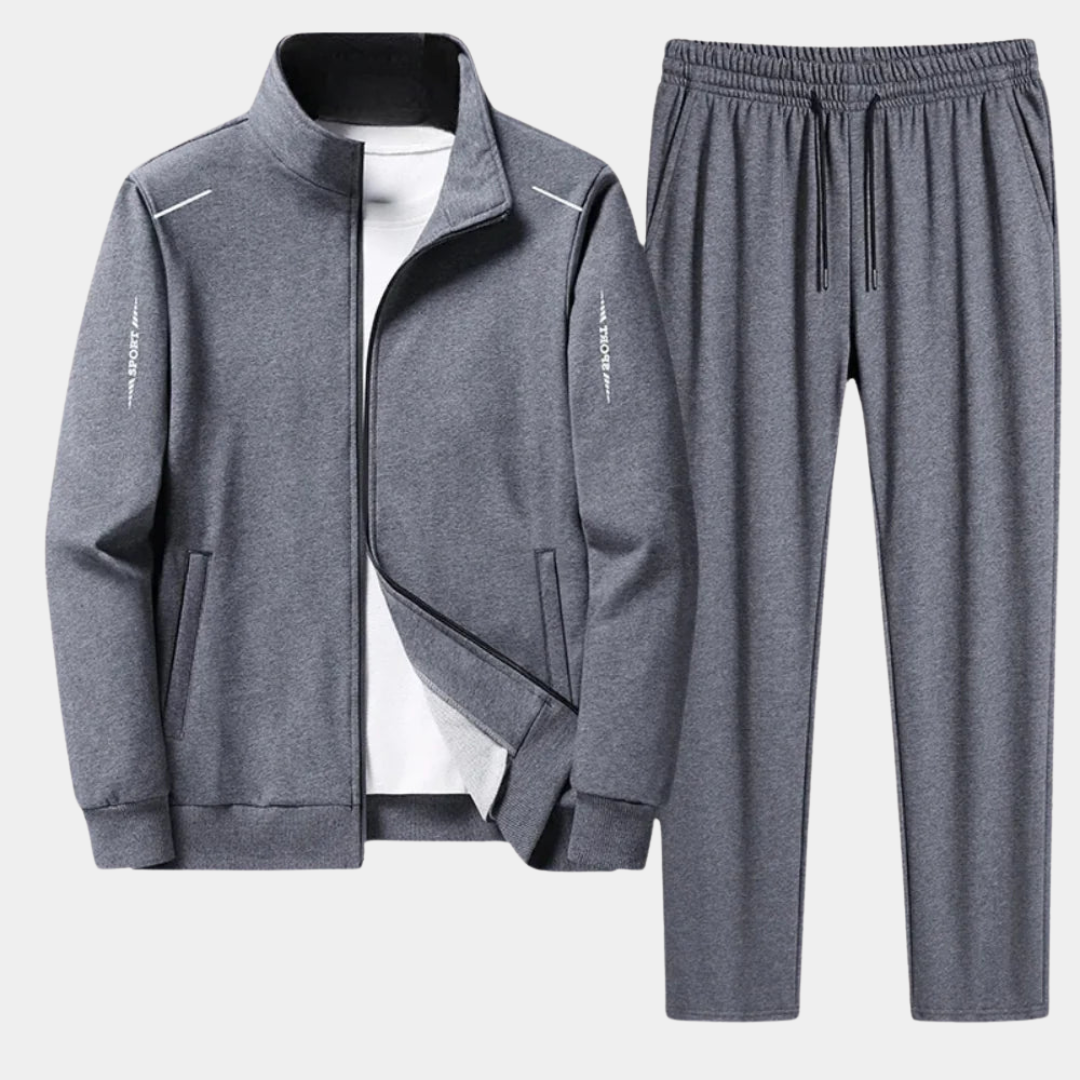 Ensemble survêtement homme | Veste zippée et pantalon jogger
