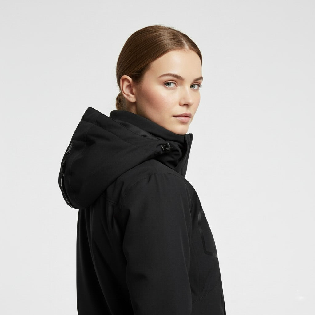 Ensemble ski femme deux pièces veste pantalon imperméable respirant