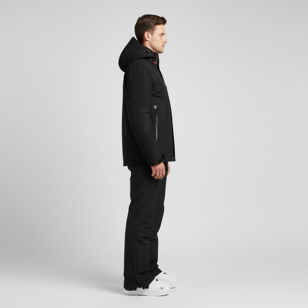 Ensemble de ski homme veste et pantalon usage hivernal