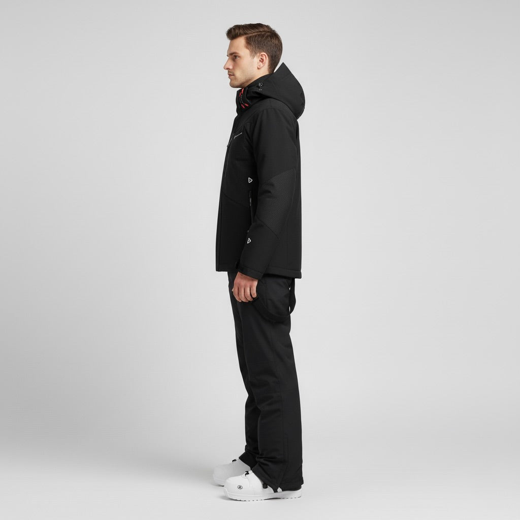 Ensemble de ski homme veste et pantalon usage hivernal