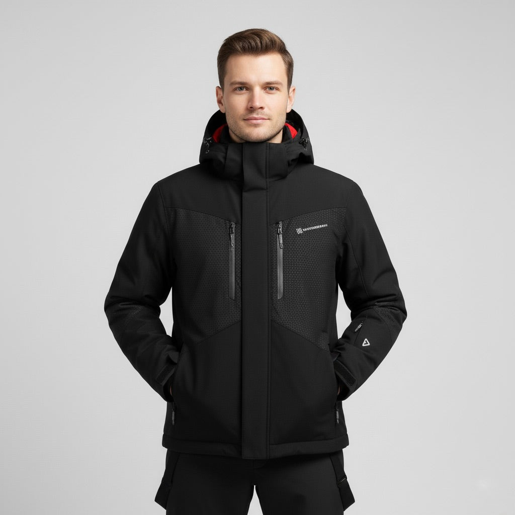Ensemble de ski homme veste et pantalon usage hivernal