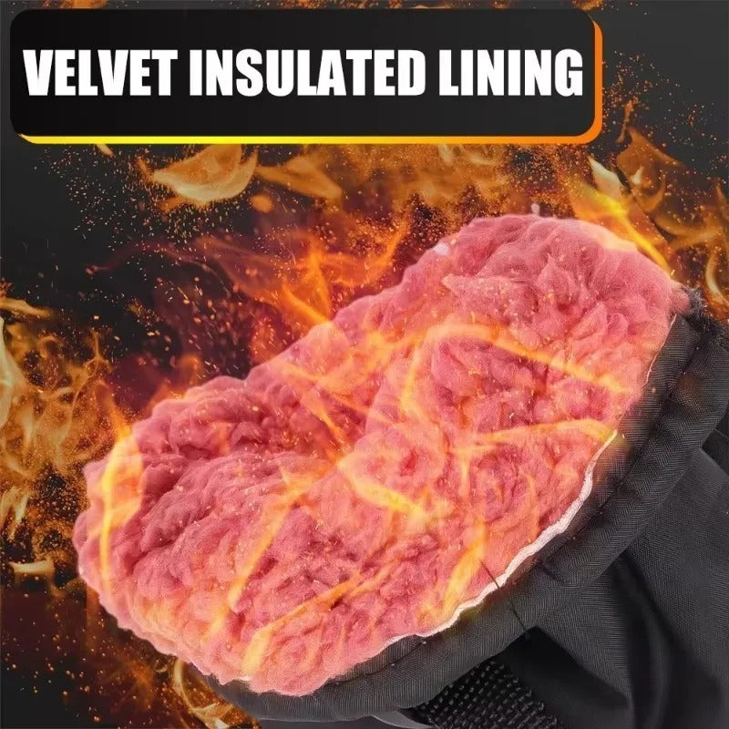 Gants d’hiver unisexes imperméables pour usage extérieur