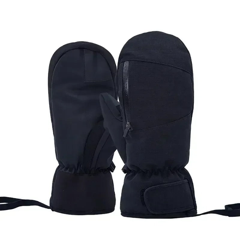 Gants de ski unisexes coupe-vent avec fonction tactile