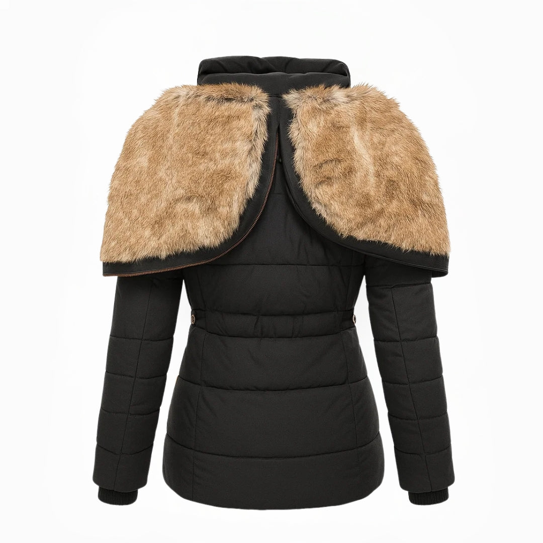 Manteau d’hiver pour femme | Veste longue à capuche doublée