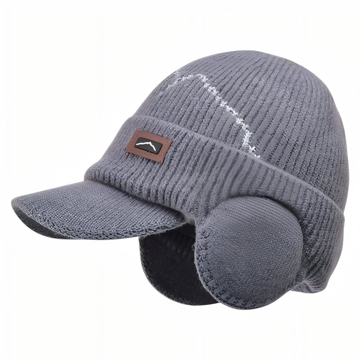 Bonnet hiver unisexe avec oreillettes intégrées usage quotidien