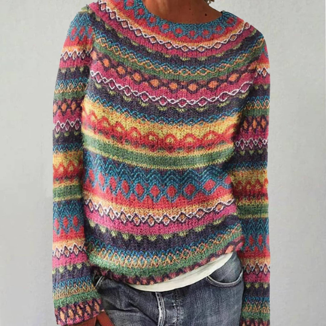 Emma™ - Pull Rétro Convivial