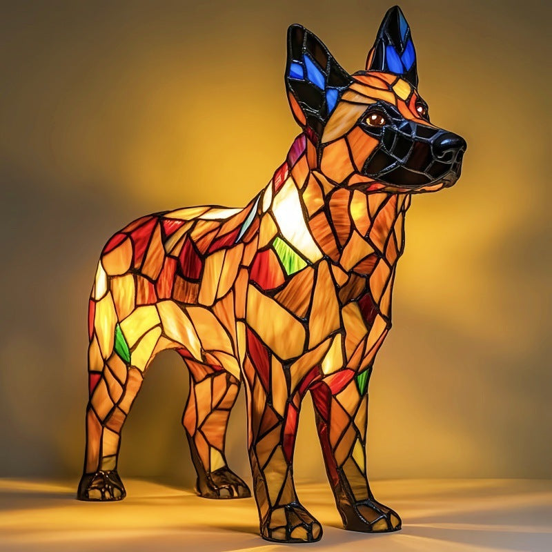 Bandit | Lampe pour chiens Magisk en verre coloré