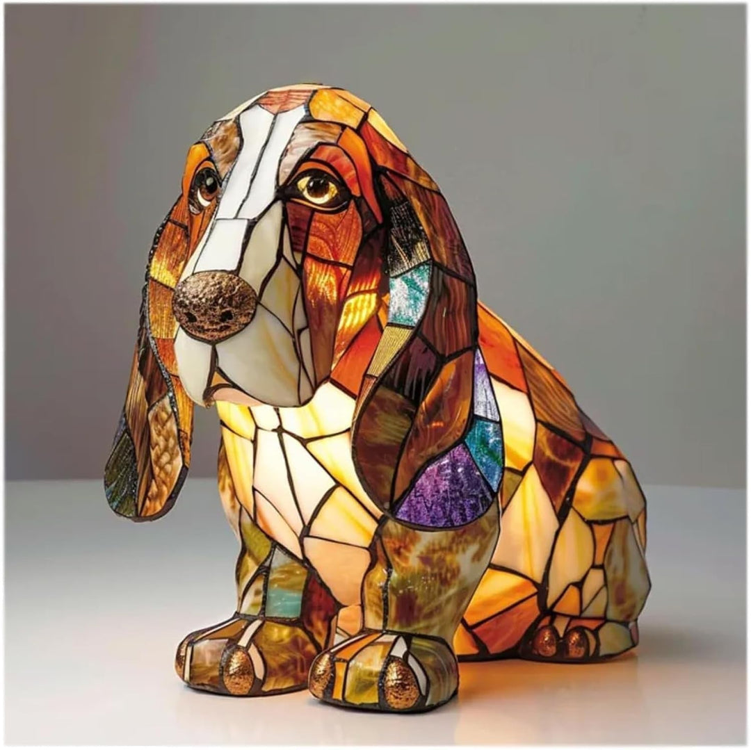 Canelle | Lampe pour chiens Magisk en verre coloré