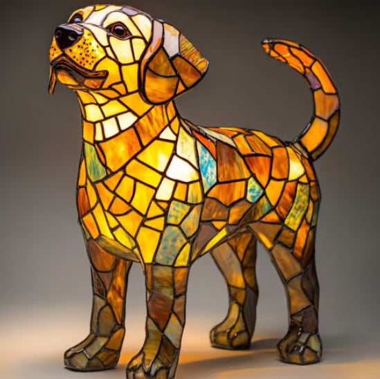 Hunter | Lampe pour chiens Magisk en verre coloré