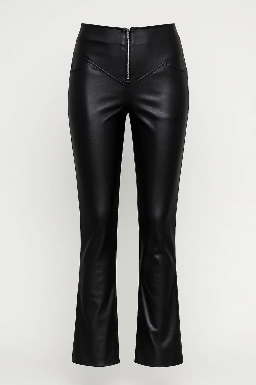 Pantalon Femme | taille haute zippé | silhouette sculptée pour Hiver