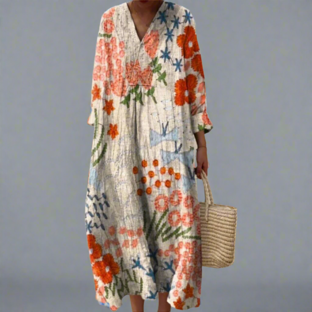 Odélie | Robe Fleurs Esquisses
