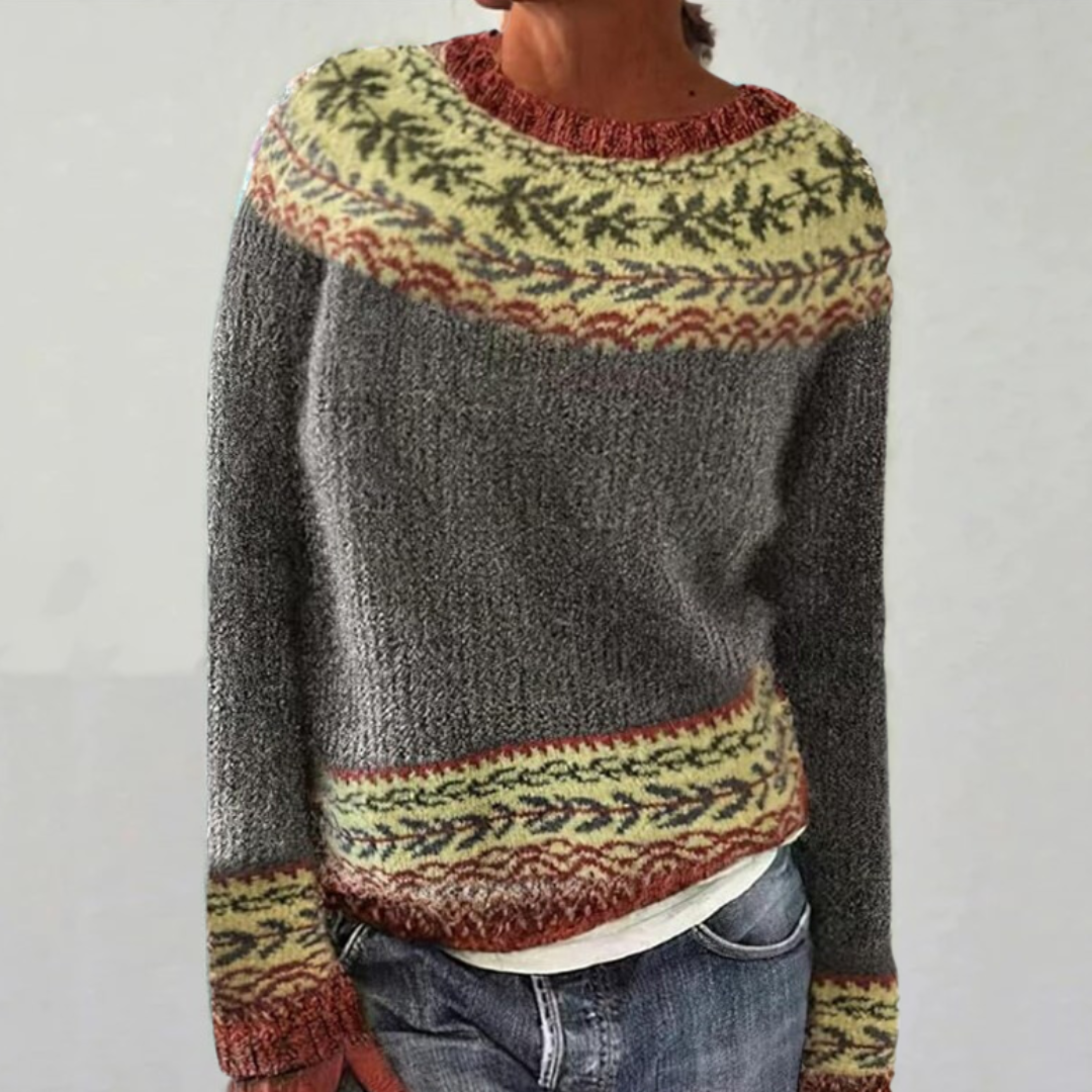 Lara™ - Pull Retro Confortable