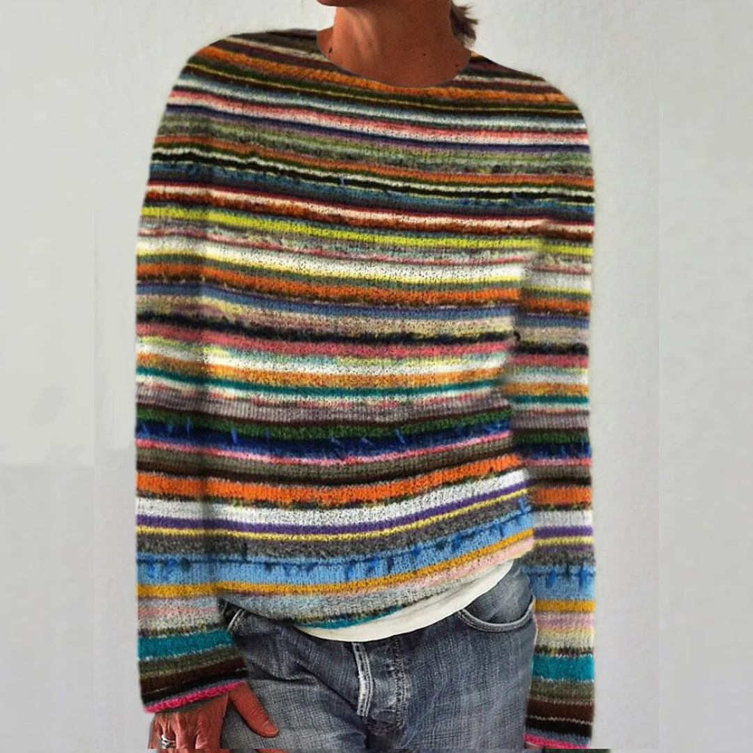 Silvana™ - Pull Rétro Convivial