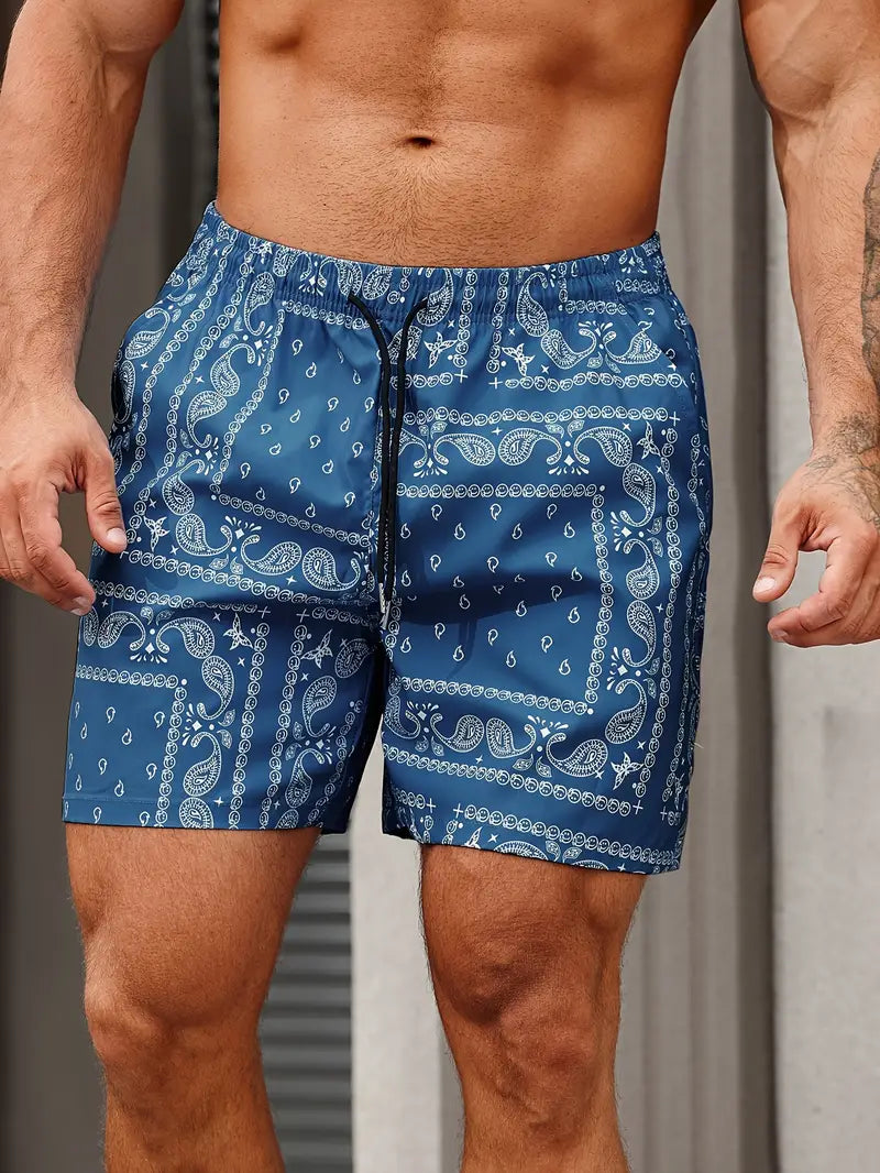 Short de bain homme coupe décontractée à séchage rapide