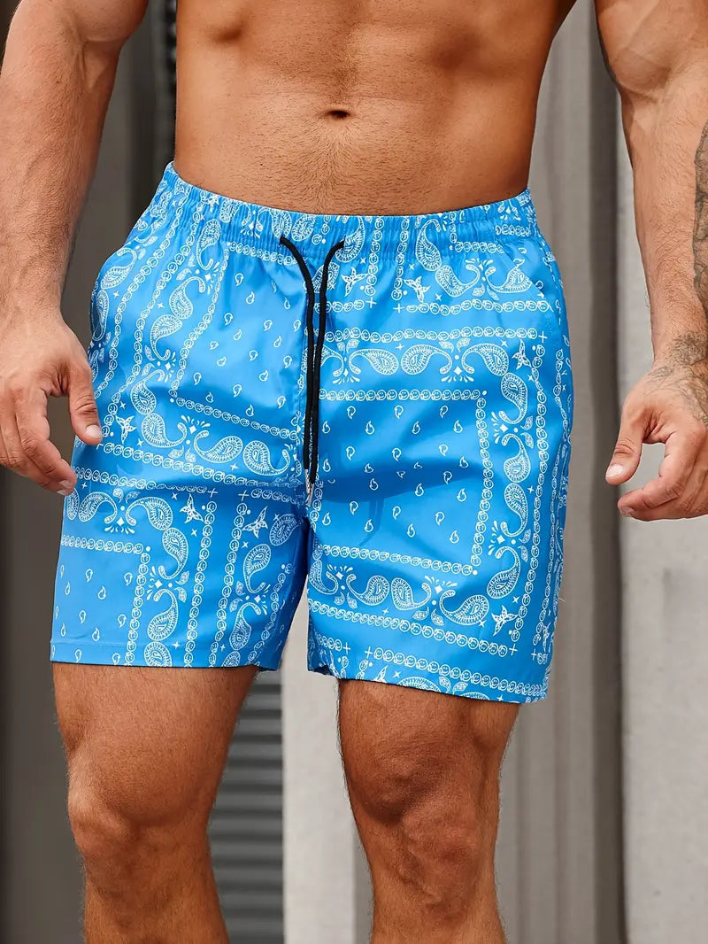Short de bain homme coupe décontractée à séchage rapide