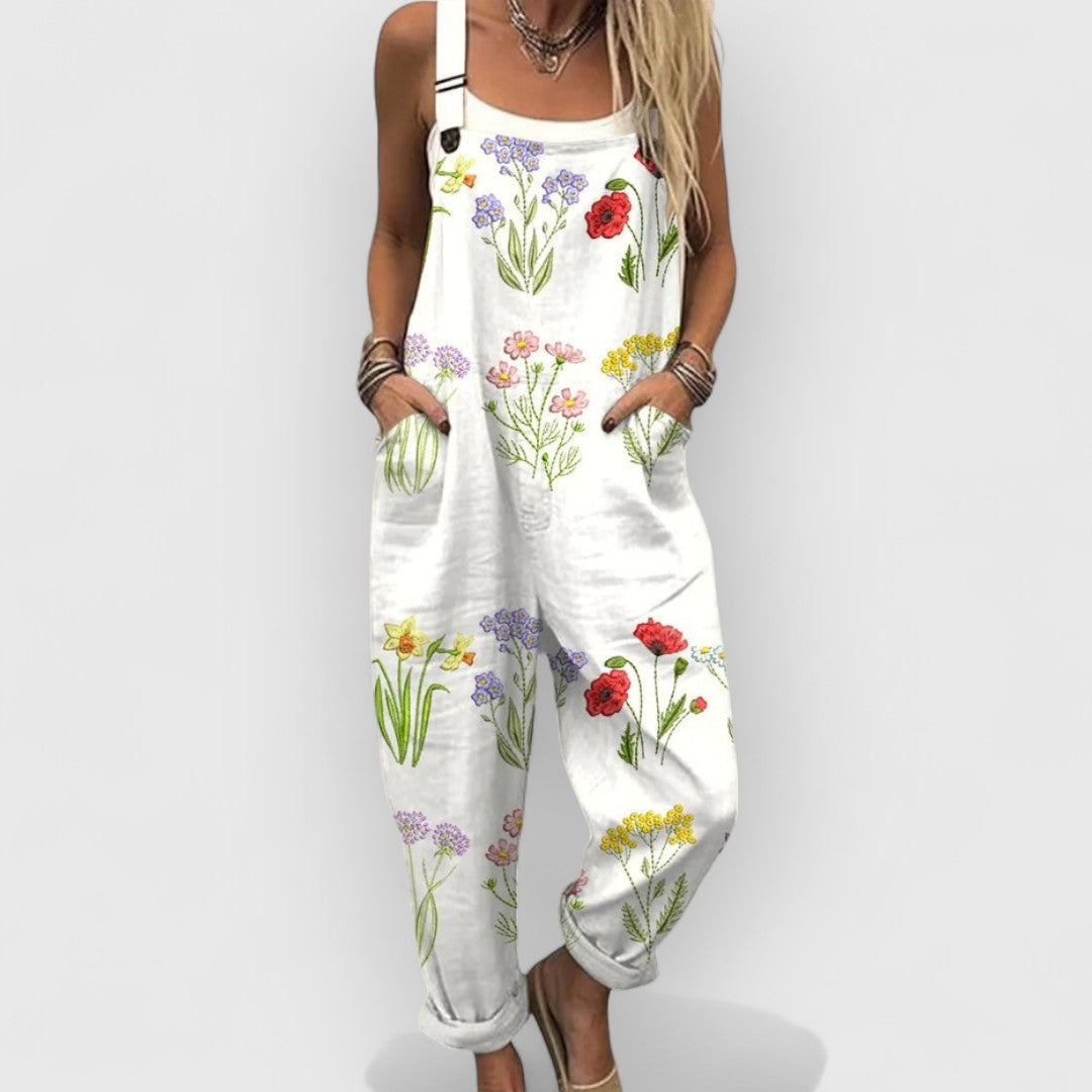 Belinda | Combinaison Florale Rétro