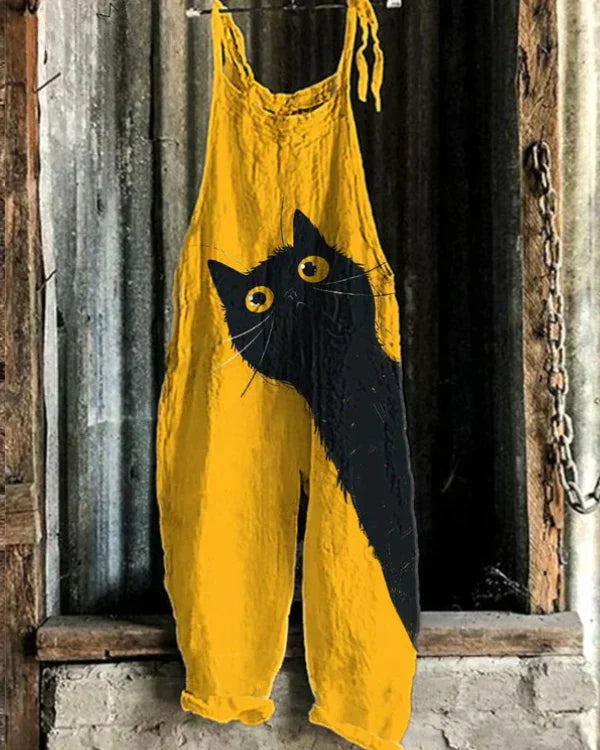 Marini™ | Combinaison avec un Imprimé de Chats Heureux