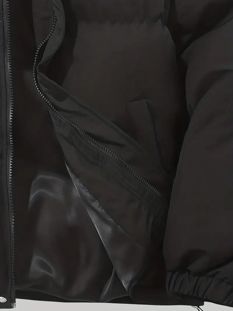 Veste pour femme | Veste matelassée à capuche avec fermeture avant