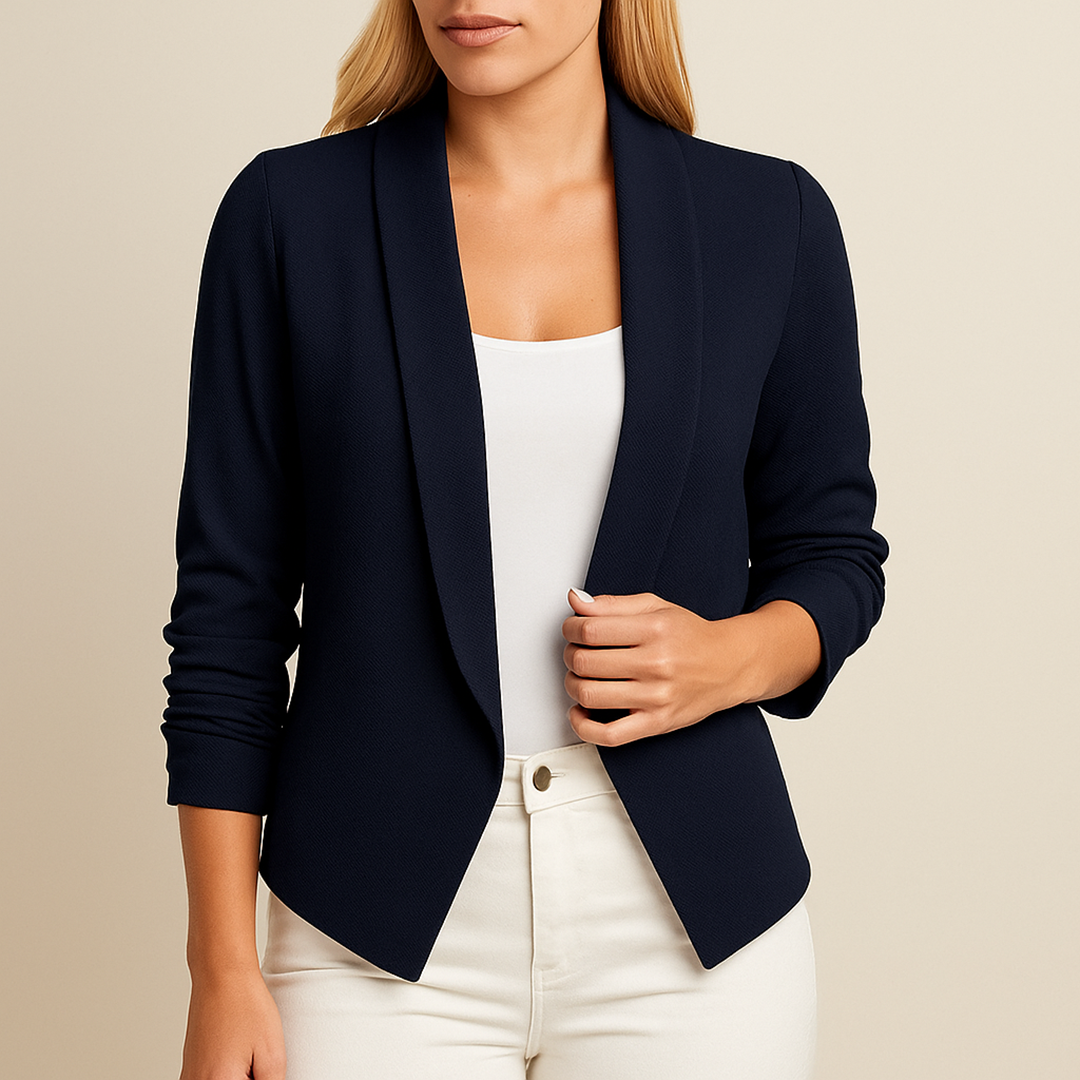 Veste ouverte femme | Coupe droite sans fermeture