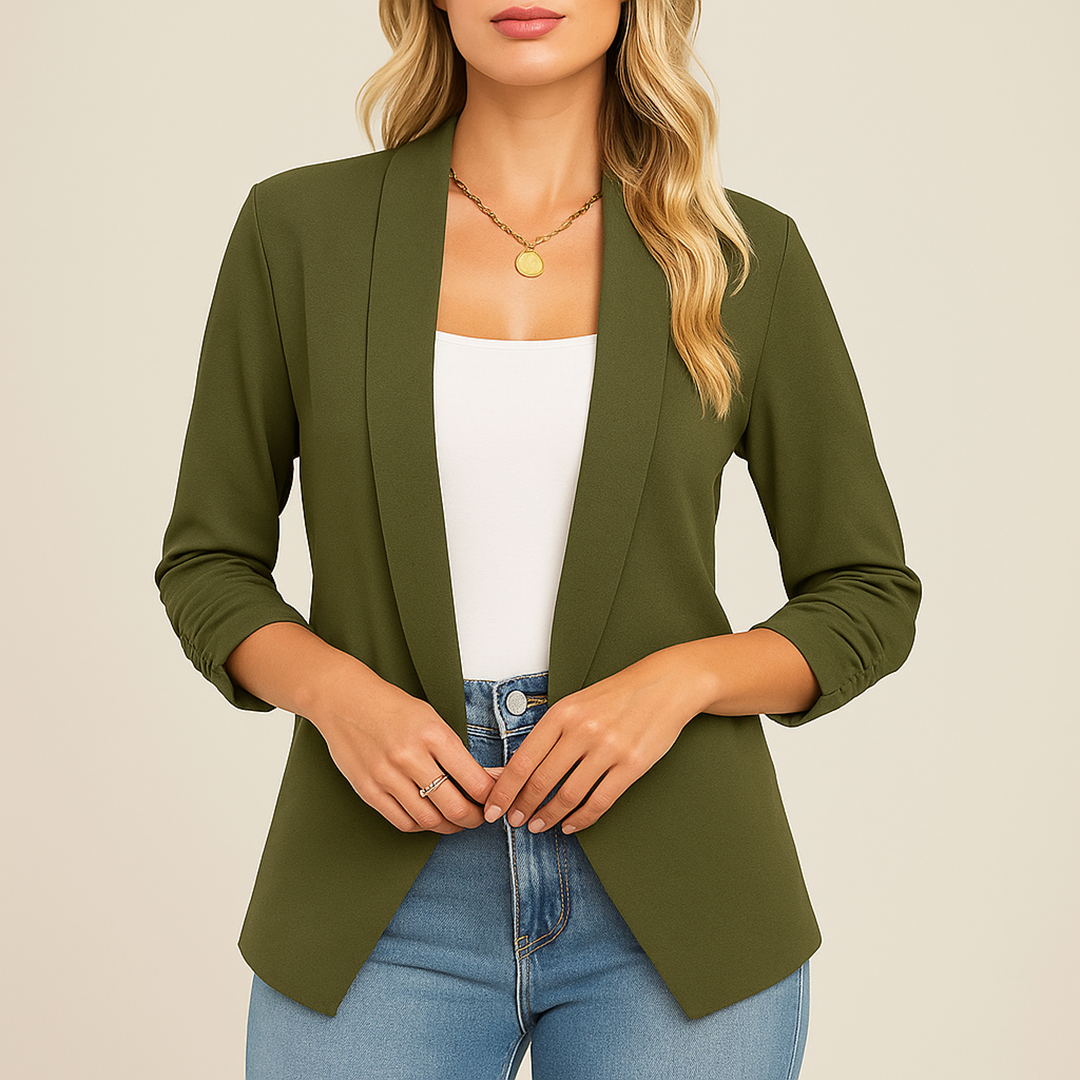 Veste ouverte femme | Coupe droite sans fermeture