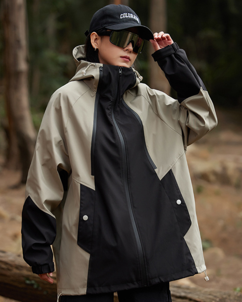 Veste unisexe imperméable respirante pour usage extérieur