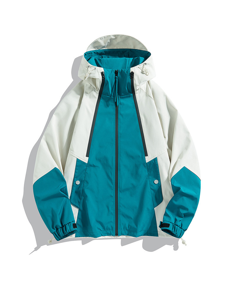 Veste unisexe imperméable respirante pour usage extérieur