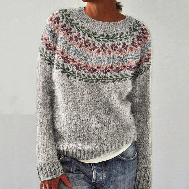 Silvana™ - Pull Rétro Convivial