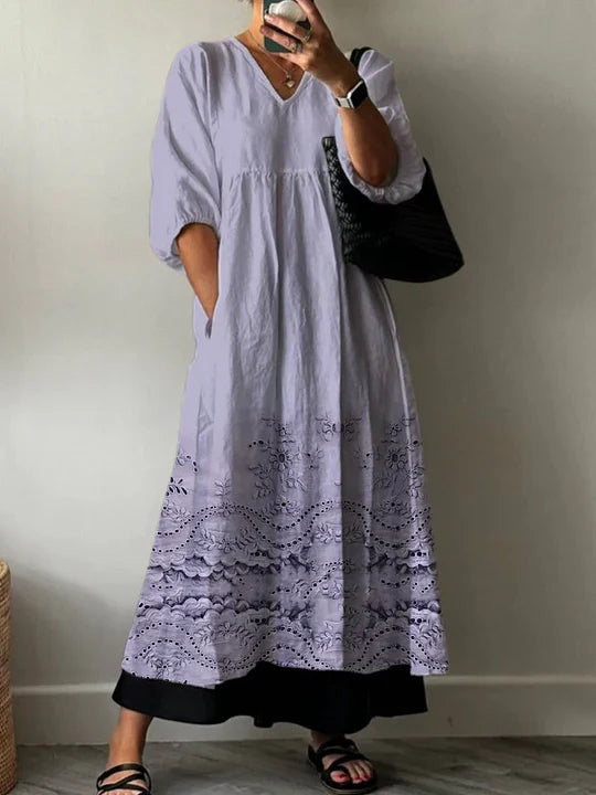 Robe Imprimée Élégante