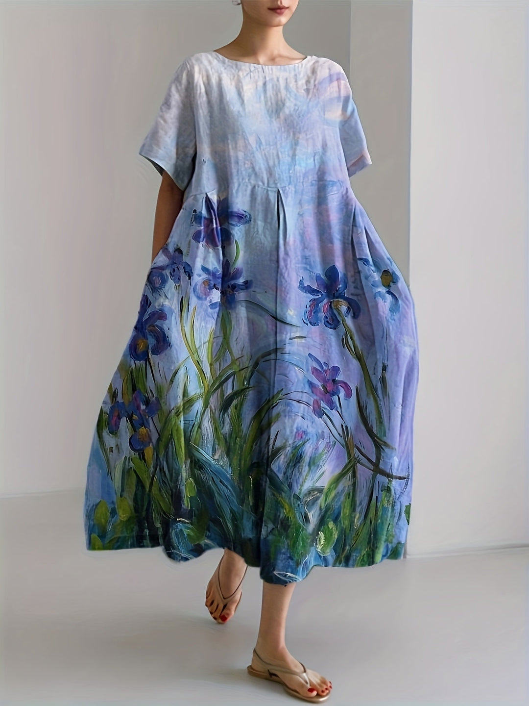 Julie - Robe Jardin Iris