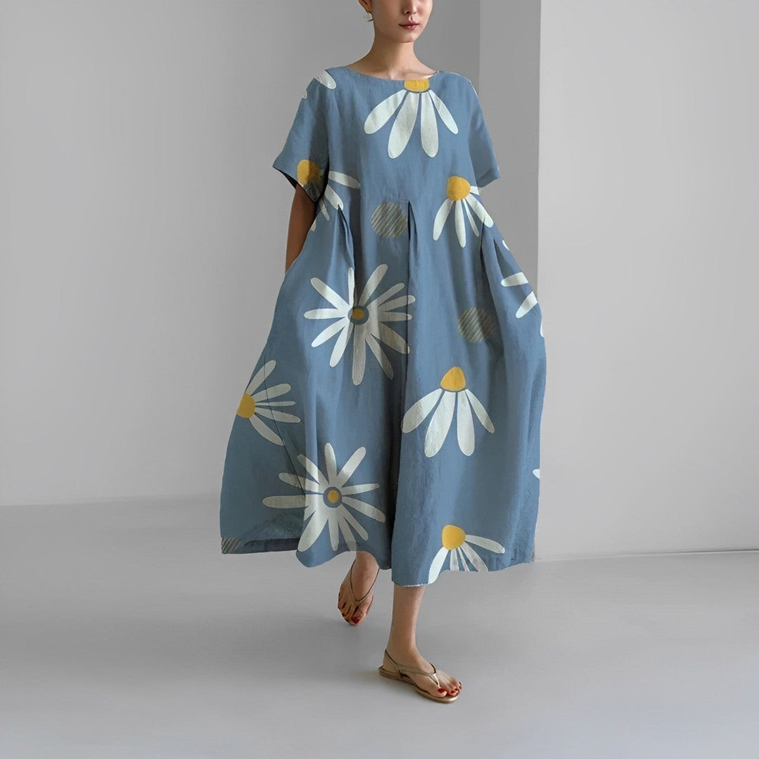 Éden – Robe Fleurie en Souple