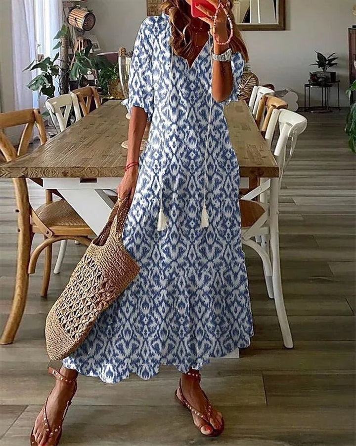 Luna | Moeiteloos Boho-jurk met flatterende snit