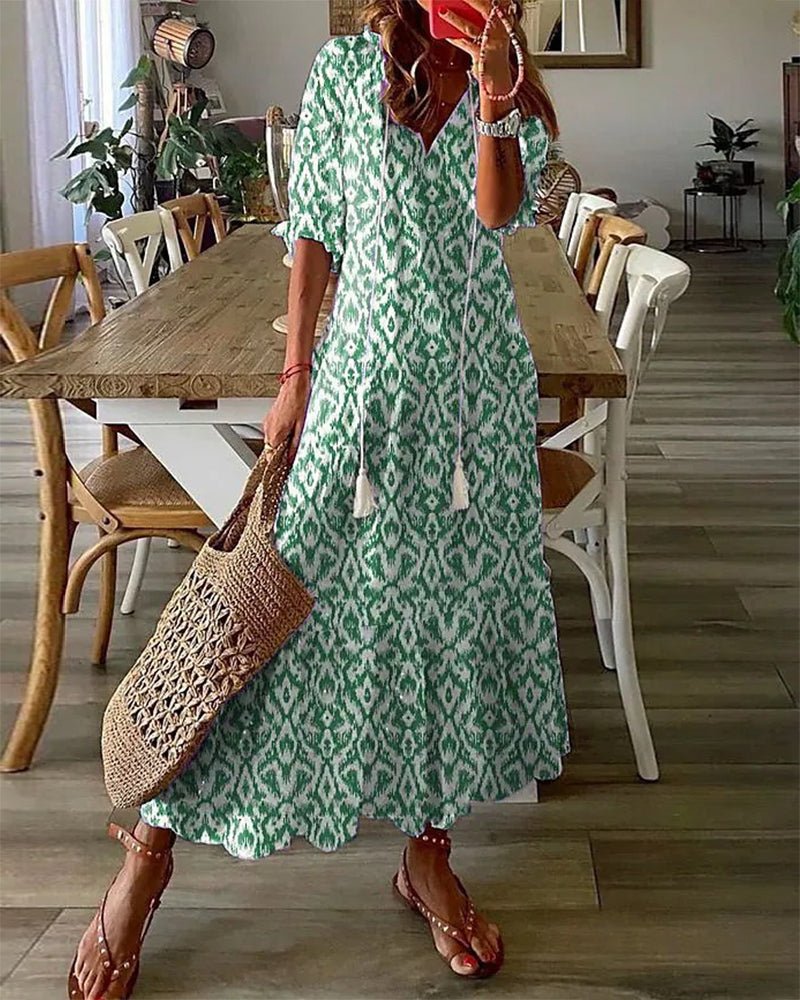 Luna | Moeiteloos Boho-jurk met flatterende snit