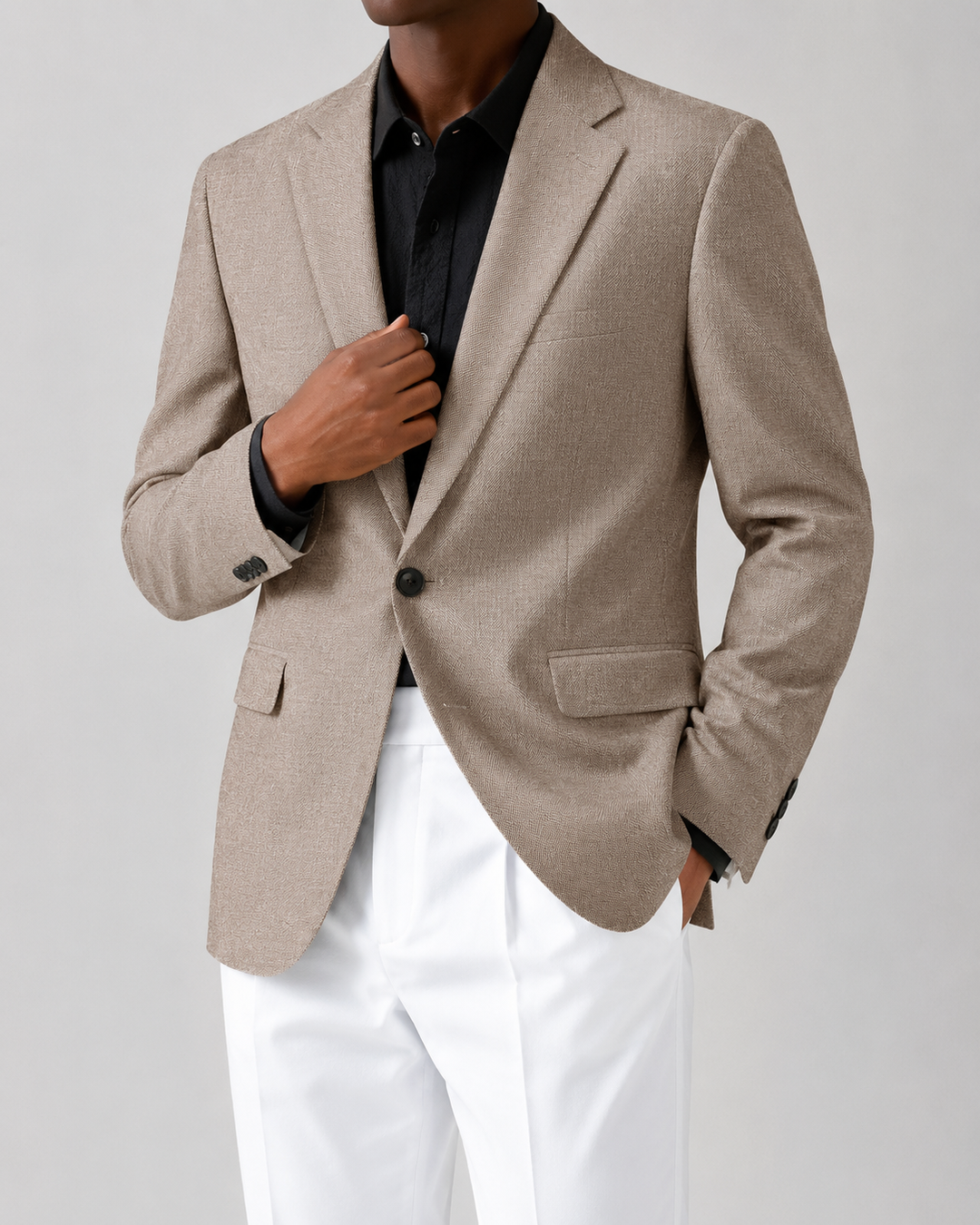 Blazer Homme Coupe Structurée Élégant – Vincent
