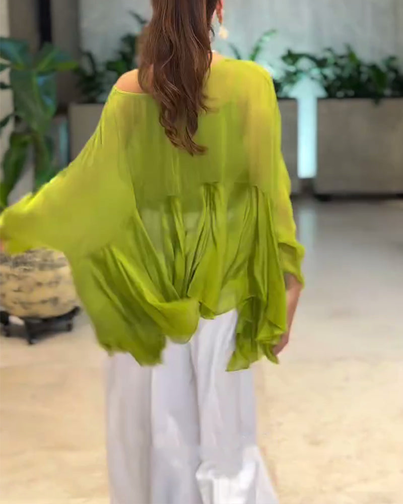 Élégante Blouse Unie