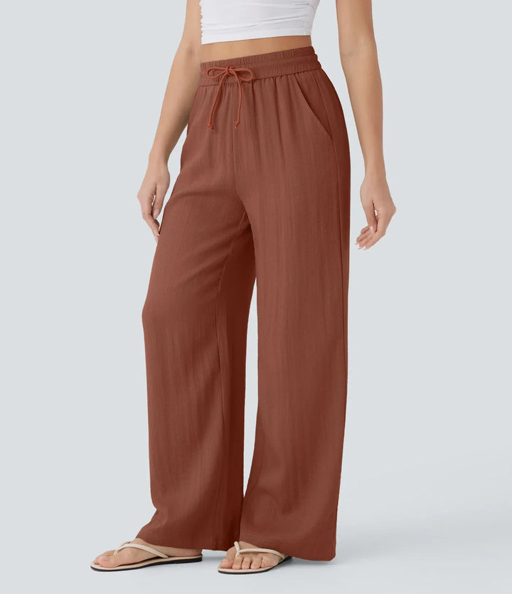 Lisa | Pantalon en Lin Confortable et Aéré avec Jambes Élégantes | 1+1 Gratuit