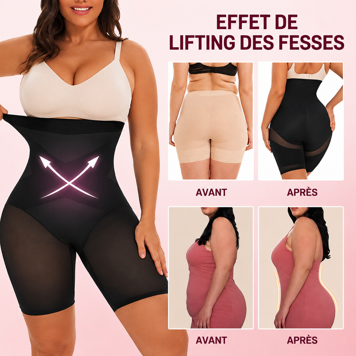 Legging Gainant Femme Sans Coutures Haute Compression – Inès
