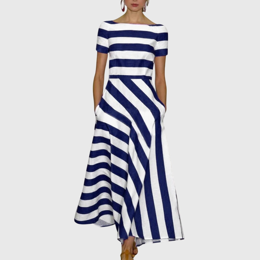 Carly™ - Robe Rayée