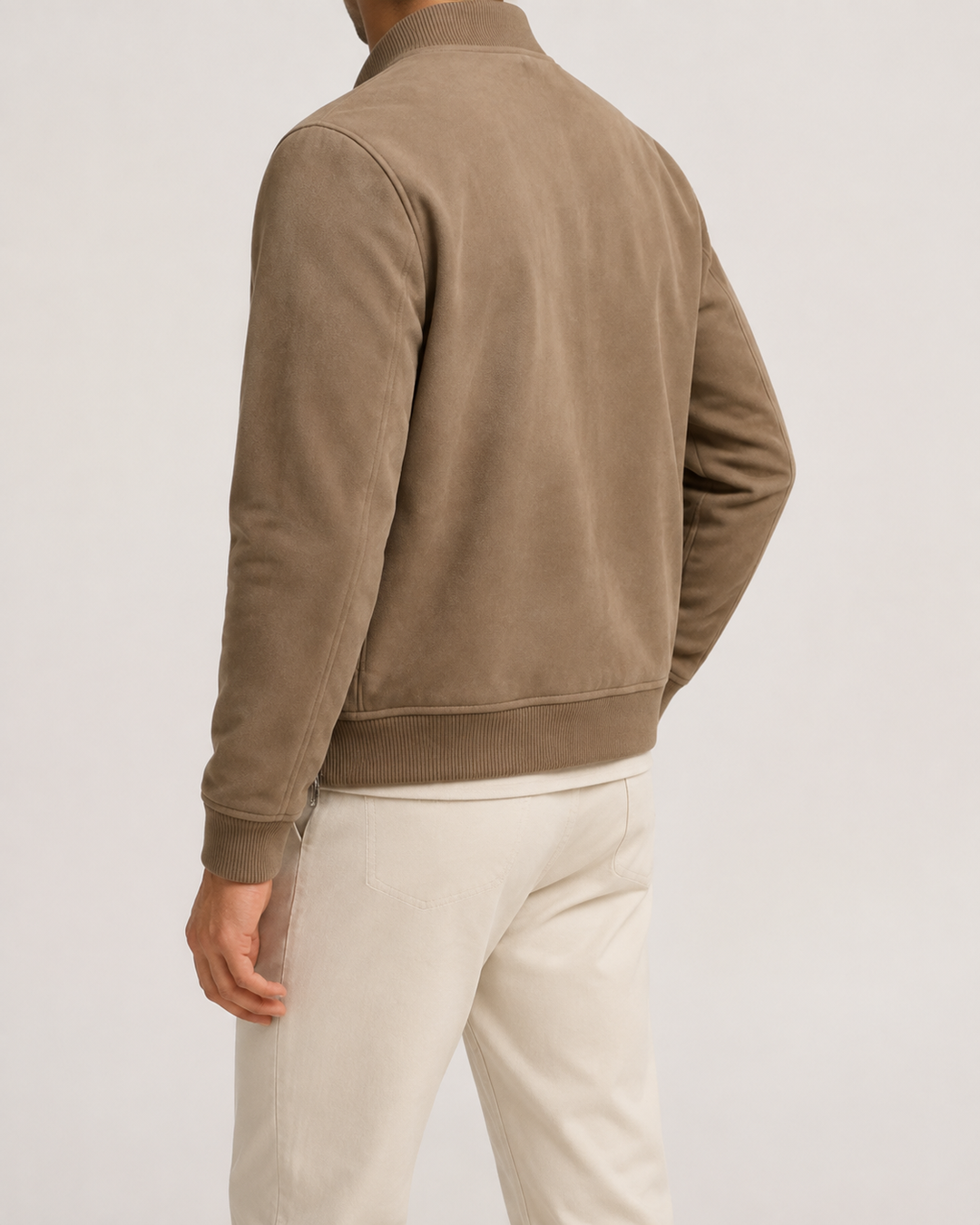 Veste Homme Col Chemise Fermeture Zippée Coupe Droite – Jonas