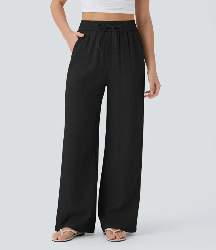 Lisa | Pantalon en Lin Confortable et Aéré avec Jambes Élégantes | 1+1 Gratuit